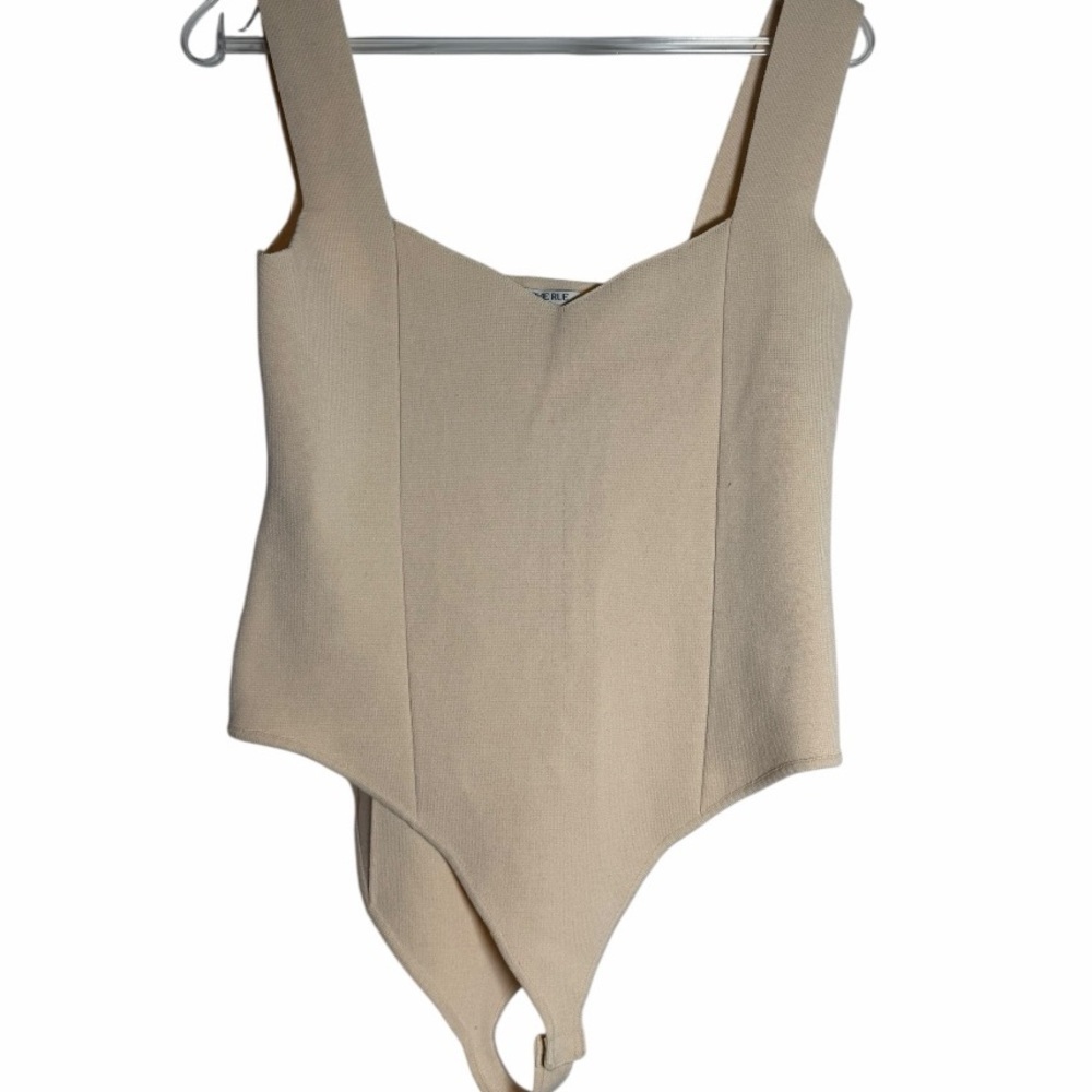 High End Sophie Rue - Elegant Cream Bodysuit - Large - Picture 2 of 5